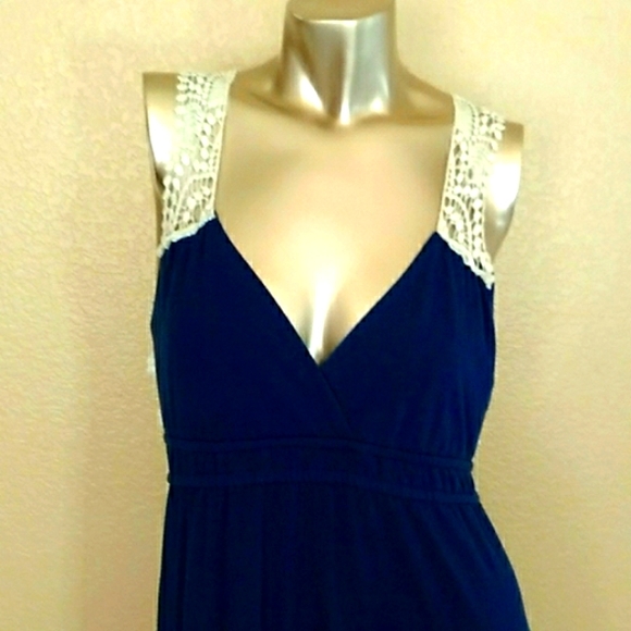 👗Poof! | Womans | Blue Maxi Dress| Large | - Picture 5 of 14